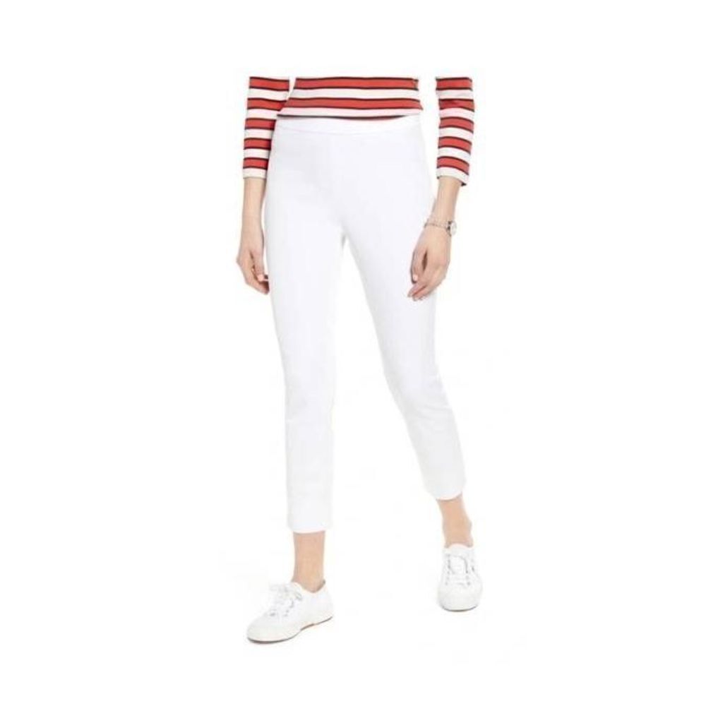 1901 Stretch Ankle Skinny Pants White Size 4 NWT
